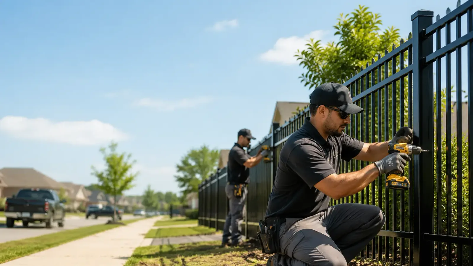 Metal Fence Installation in Menlo, GA
